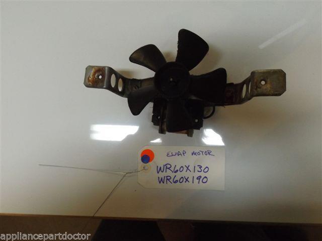 REFRIGERATOR WR60X130 WR60X190 EVAPORATOR MOTOR USED PART REFRIGERATOR WR60X130 WR60X190 EVAPORATOR MOTOR USED PART